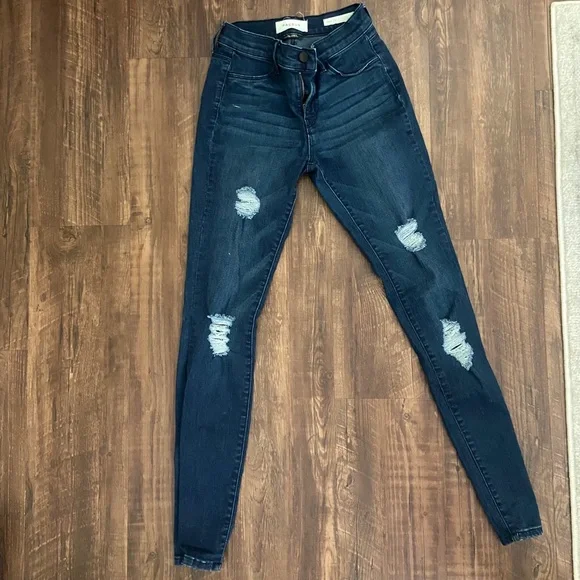 Pacsun Super Stretch High Waisted Skinny Jeans